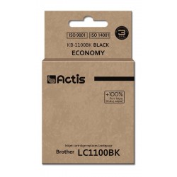 Actis KB-1100Bk Ink Cartridge (replacement for Brother LC1100BK/980BK; Standard; 28 ml; black)