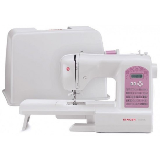 Singer C430 sewing machine, electronic, white