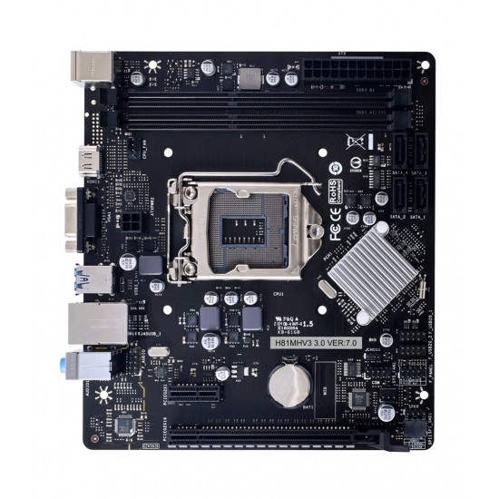 Biostar H81MHV3 3.0 H81 Intel® H81 LGA 1150 (Socket H3) micro ATX