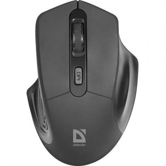 OPTICAL MOUSE DEFENDER DATUM MB-345 RF BLACK 1600DPI 4P