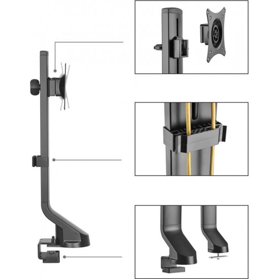 Maclean Monitor Desk Mount 17