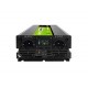 Green Cell Przetwornica napicia PowerInverter LCD 24 V 3000W/60000W Przetwornica samochodowa z wywietlaczem - czysty sinus power adapter/inverter Auto Black