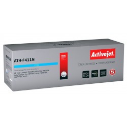 Activejet ATH-F411N toner (replacement for HP 410A CF411A; Supreme; 2300 pages; cyan)