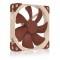 Noctua NOC-NF-A14-ULN computer cooling component Computer case Fan 14 cm Beige, Brown 1 pc(s)