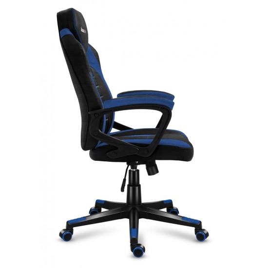 Huzaro FORCE 2.5 BLUE MESH Gaming armchair Mesh seat Black, Blue