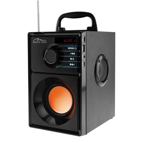 Media-Tech BOOMBOX BT 15 W Stereo portable speaker Black