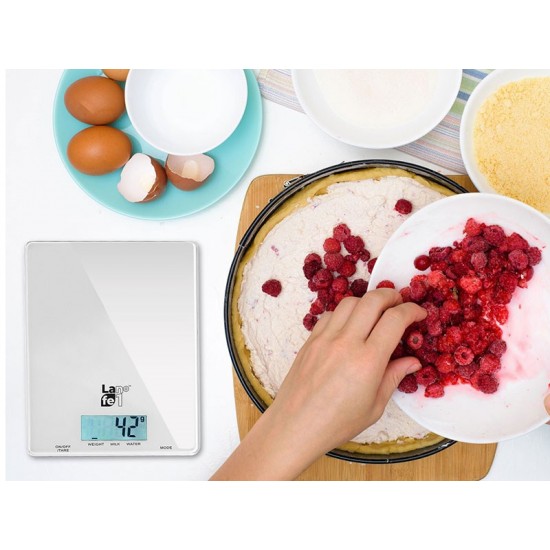 LAFE WKS001.5 kitchen scale Electronic kitchen scale  White,Countertop Rectangle