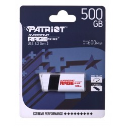 PATRIOT RAGE PRIME 600 MB/S 512GB USB 3.2 8K IOPS