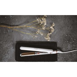 Adler AD 2317 hair styling tool Straightening iron Steam White 35 W