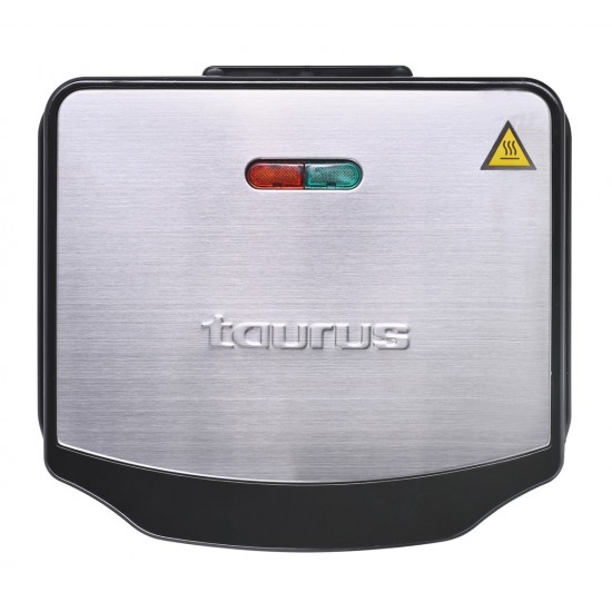 Taurus Miami Premium sandwich maker 900 W Black, Stainless steel