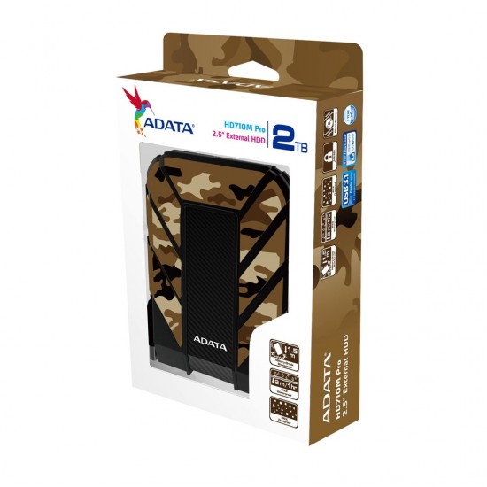 ADATA HD710M Pro external hard drive 2 TB Camouflage