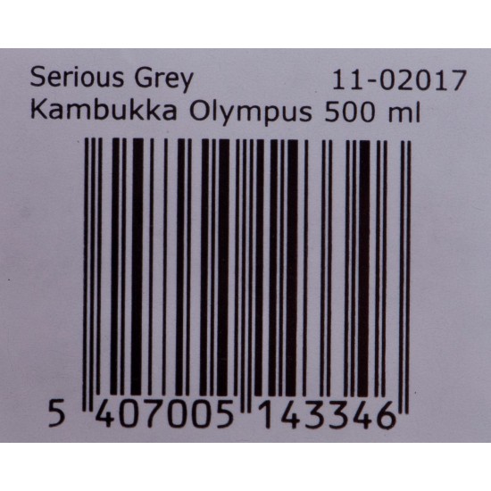 Kambukka Olympus Serious Grey - thermal mug, 500 ml