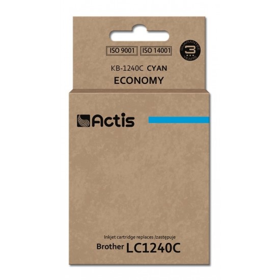 Actis KB-1240C ink (replacement for Brother LC1240C/LC1220C; Standard; 19 ml; cyan)