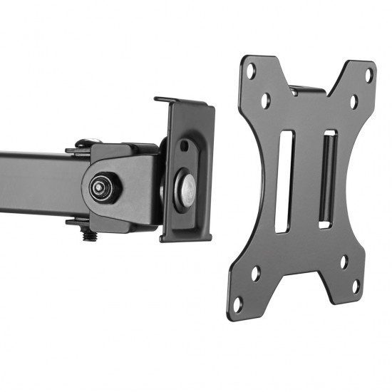 Maclean LCD monitor desk mount, VESA 75x75 and 100x100, 17-32