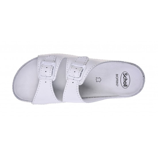 Scholl Air Bag - unisex sandals white, size 40