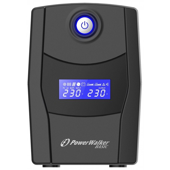 PowerWalker VI 600 STL Line-Interactive 0.6 kVA 360 W 2 AC outlet(s)