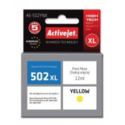 Activejet AE-502YNX ink (replacement for Epson 502XL W44010; Supreme; 12 ml; yellow)