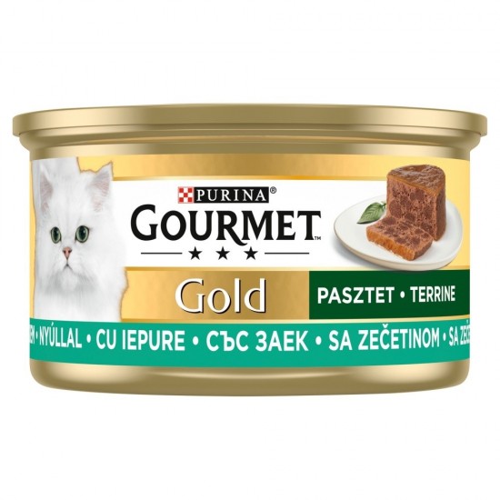 GOURMET Gold Rabbit - wet cat food - 85g