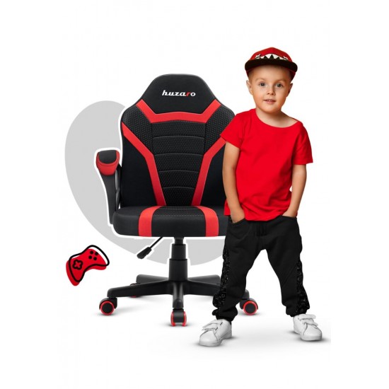 Gaming chair for children Huzaro Ranger 1.0 Red Mesh, black, red