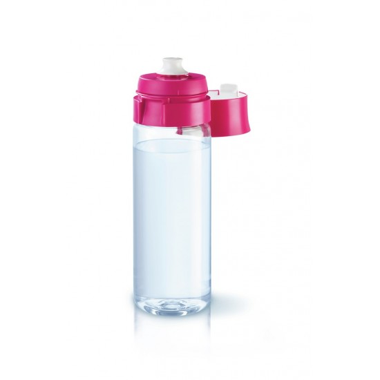 Filter Bottle Brita Fill&Go + 4 pc(s) filter cartridges (0,6l; pink)