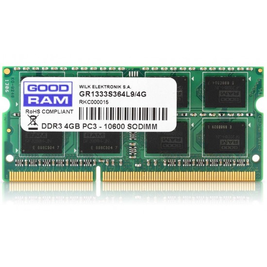 Goodram 4GB DDR3 PC3-12800 memory module 1600 MHz