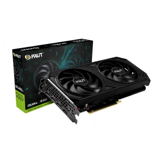 Palit GeForce RTX 4060 Ti Dual NVIDIA 8 GB GDDR6