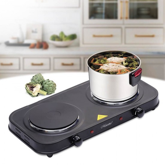 Electric double burner cooker MR-771-2 MAESTRO