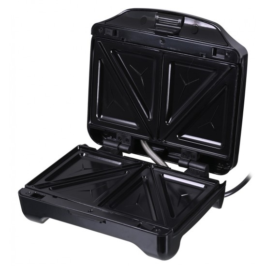 Taurus Miami Premium sandwich maker 900 W Black, Stainless steel