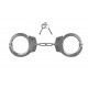 Chain cuffs GUARD 01 steel - chrome, clamp lock, 2 keys (YC-01-SR)