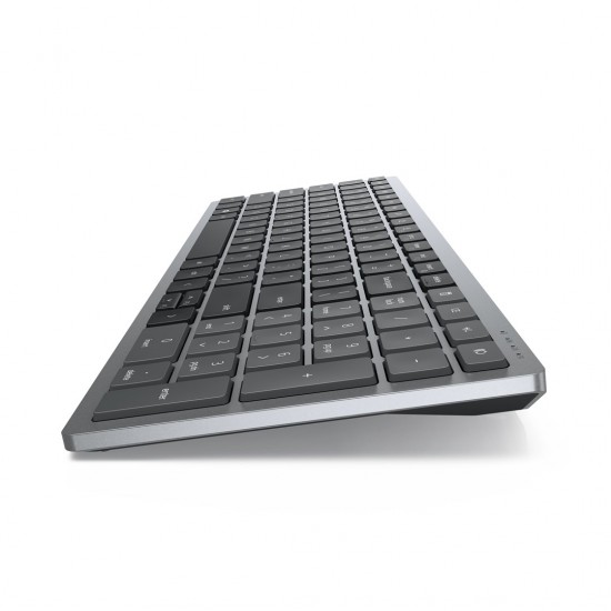 DELL KM7120W keyboard RF Wireless + Bluetooth QWERTY US International Grey, Titanium