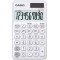 CASIO CALCULATOR, POCKET SL-310UC-WE WHITE, 10 DIGIT DISPLAY