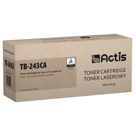 Actis TB-243CA toner (replacement for Brother TN-243C; Standard; 1000 pages; cyan)