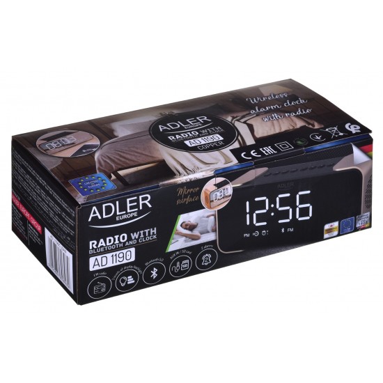 ADLER AD 1190cr radio alarm clock