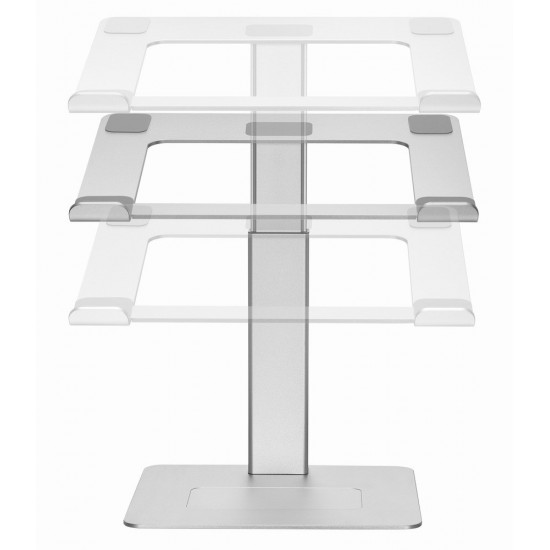 Gembird NBS-D1-02 laptop stand Silver 39.6 cm (15.6