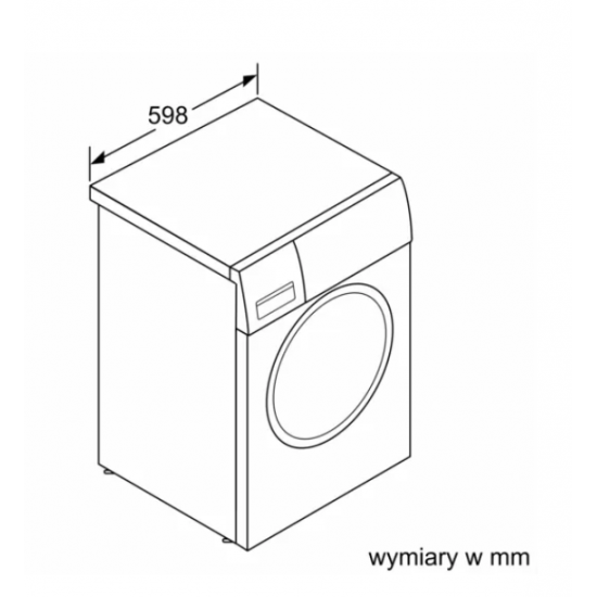Washing machine BOSCH WAN2010FPL