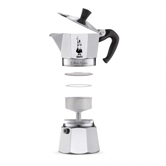 Coffee maker BIALETTI MOKA EXPRESS 18TZ 900 ml Silver