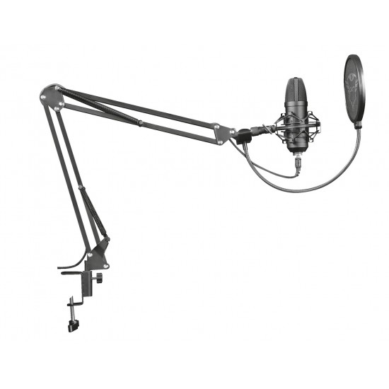 Trust GXT 252+ Emita Plus Black Studio microphone