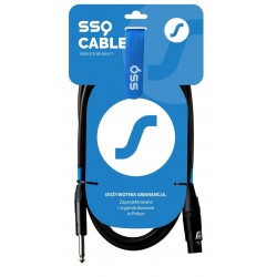 SSQ Cable XZJM1 - Jack mono - XLR female cable, 1 metre