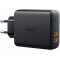 AUKEY PA-D5 GaN mobile device charger Black 2xUSB C Power Delivery 3.0 63W 6A Dynamic Detect