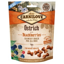 CARNILOVE Fresh Crunchy Ostrich with blackberries - dog treat - 200 g