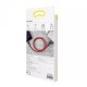 Baseus CALKLF-C09 lightning cable 2 m Red