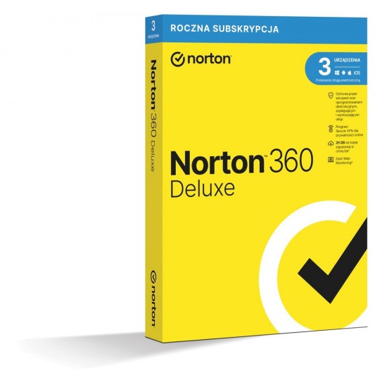 NortonLifeLock Norton 360 Deluxe 1 year(s)