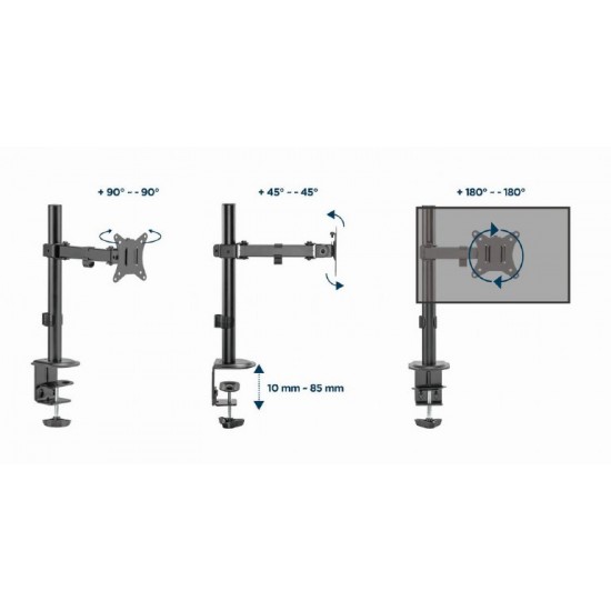 Gembird MA-D1-03 monitor mount / stand 81.3 cm (32