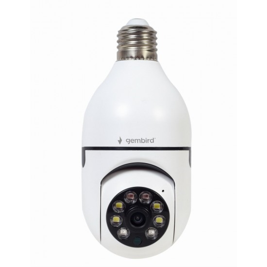 Gembird TSL-CAM-WRHD-01 Smart rotating wifi camera, E27, 1080p