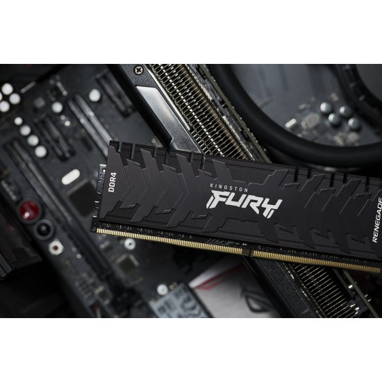 Kingston Technology FURY 16GB 3600MT/s DDR4 CL16 DIMM (Kit of 2) Renegade Black