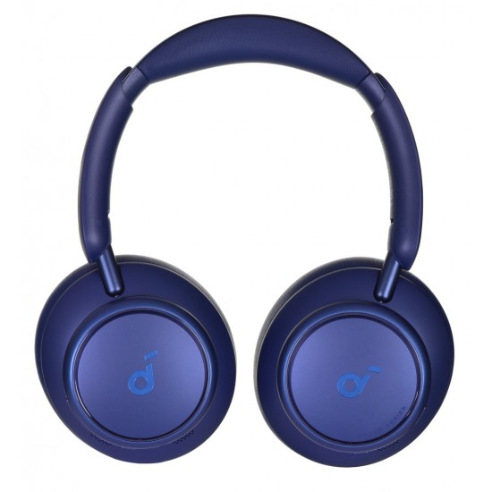 Anker Space Q45 Headphones Wired & Wireless Head-band Calls/Music USB Type-C Bluetooth Blue