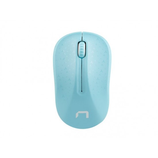 Natec Wireless Mouse Toucan Blue and White 1600DPI