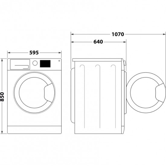 Pralka INDESIT MTWE 81495 WK EE