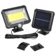 Maclean Energy MCE438 Solar LED Floodlight with motion sensor, IP44, 5W, 400lm, 6000K cold white, lithium battery 1300 mAh, 5.5V DC