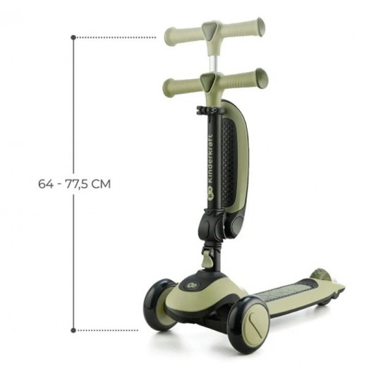 Kinderkraft scooter HALLEY green